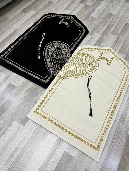 Kalpli Seccade – Yan Yana Secde (Çift Tesbih Hediyeli)