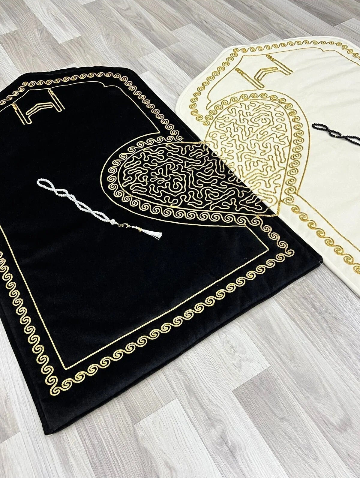 Kalpli Seccade – Yan Yana Secde (Çift Tesbih Hediyeli)